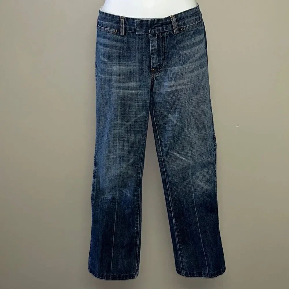 7 for all Mankind Cotton Fade Women’s Distressed Jeans Size 29 00940190